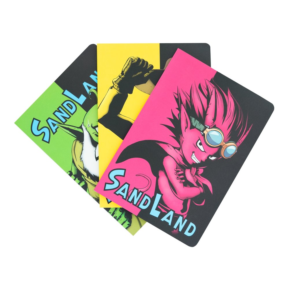 Grupo Erik Sand Land - Beelzebub, Rao And Thief A5 Pack Of 3 Carnet de notes - Multicolore